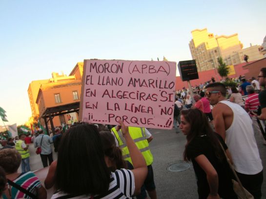 Manifestacion en La Linea, Pan, Trabajo, Techo...jpg - 83